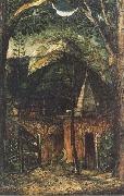 Samuel Palmer A Hilly Scene oil painting